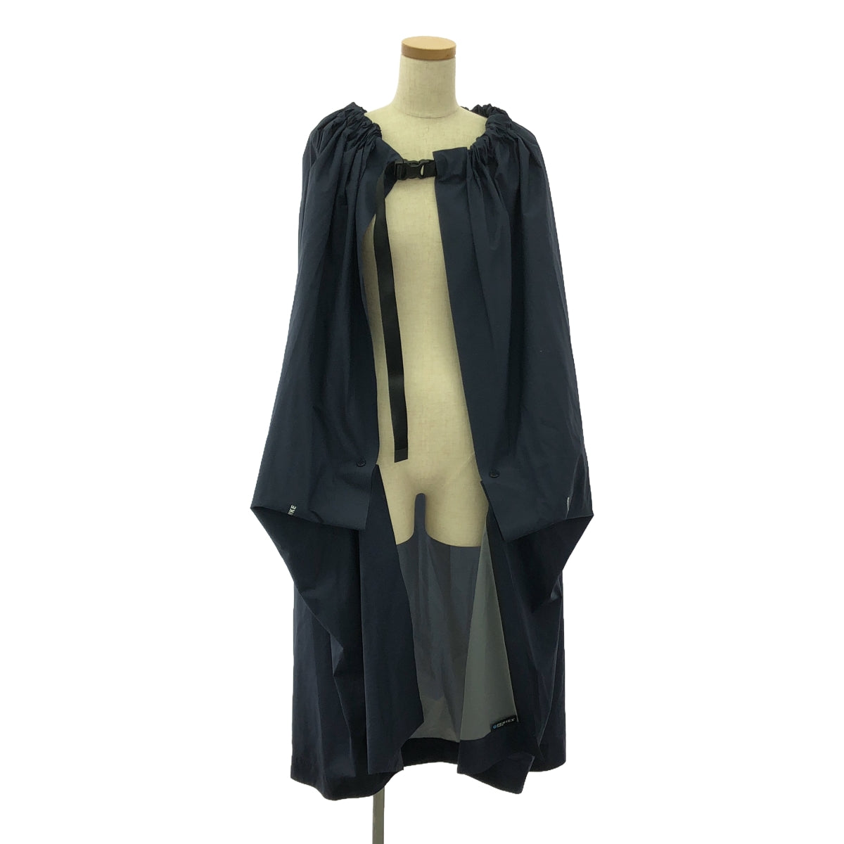 HYKE | PERTEX PONCHO Nylon Poncho | S | Navy | Women's