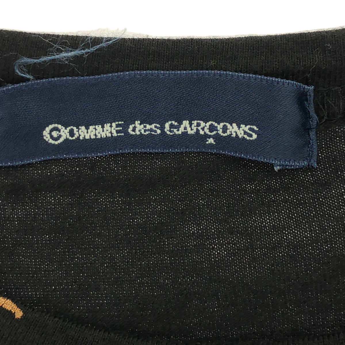 COMME des GARCONS | 2004AW | MAN Metallic Print Crew Neck T-Shirt |
