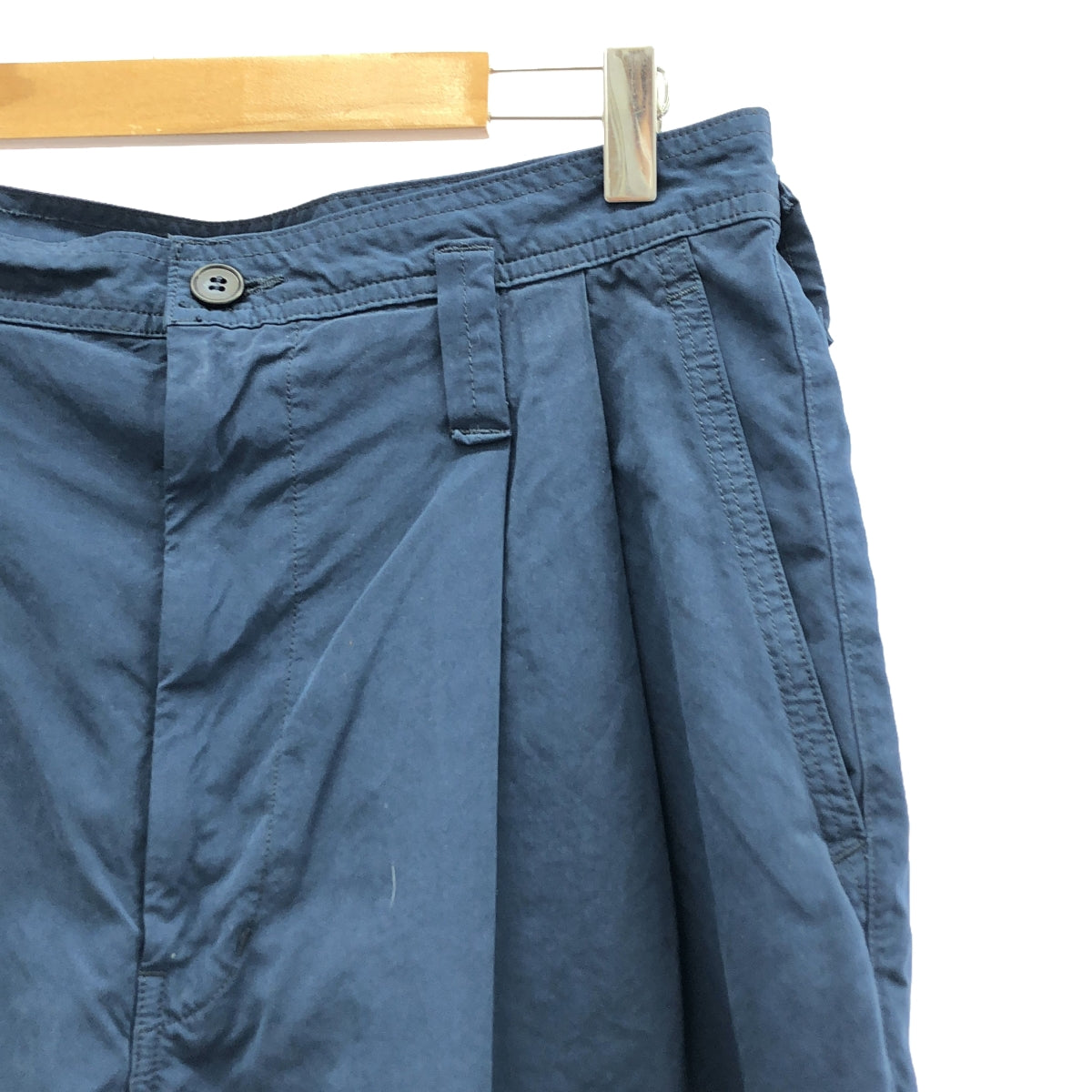PORTER CLASSIC / ポータークラシック | ウェザー トラウザーズ | M | ネイビー | メンズ