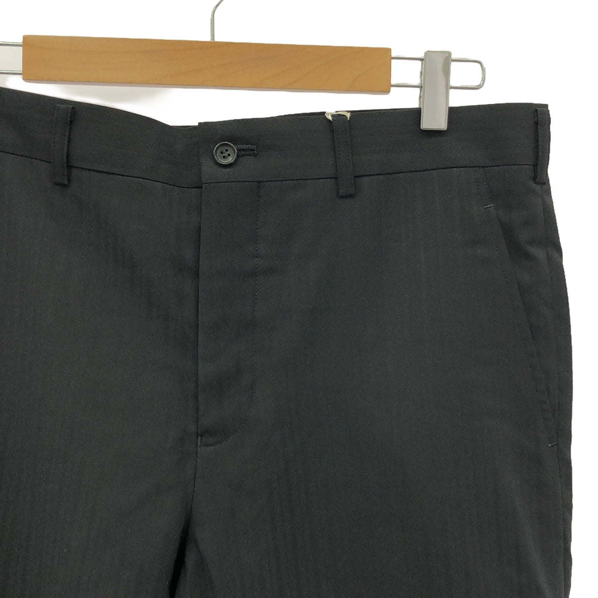 【美品】 COMME des GARCONS HOMME PLUS / コムデギャルソンオムプリュス | 2024SS | ドッキング バミューダ パンツ | L | ブラック | メンズ