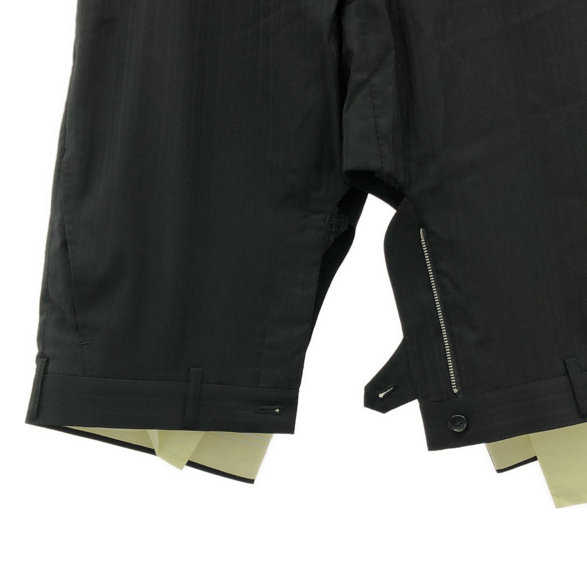 【美品】 COMME des GARCONS HOMME PLUS / コムデギャルソンオムプリュス | 2024SS | ドッキング バミューダ パンツ | L | ブラック | メンズ