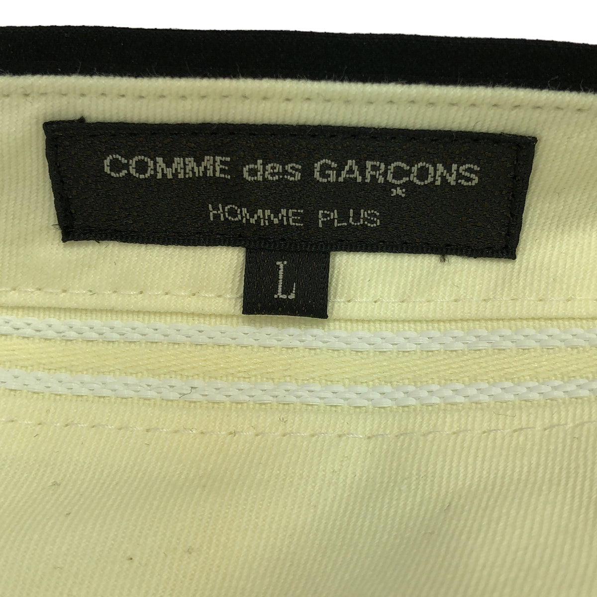 【美品】 COMME des GARCONS HOMME PLUS / コムデギャルソンオムプリュス | 2024SS | ドッキング バミューダ パンツ | L | ブラック | メンズ