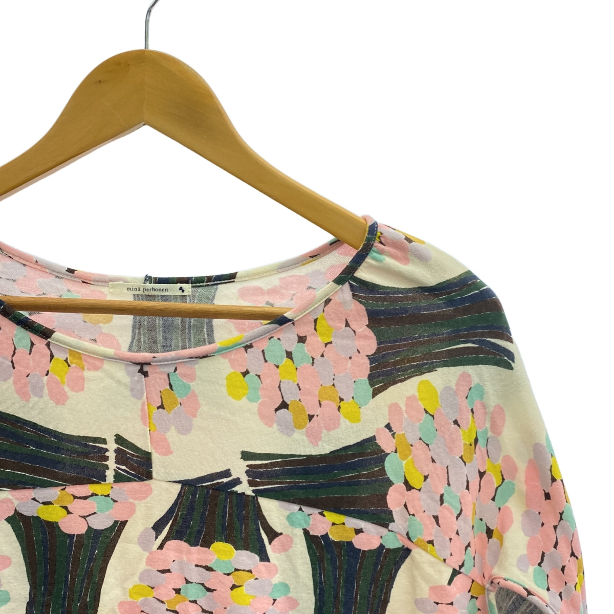 mina perhonen | 2013SS | merci all-over print cotton tank top | 38 | Women's