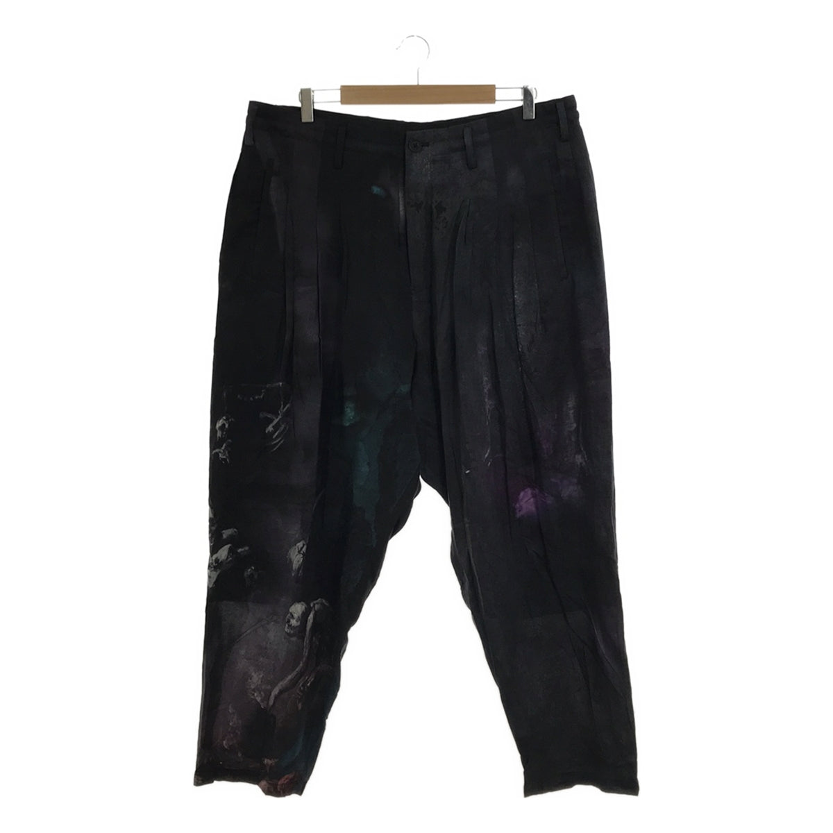 YOHJI YAMAMOTO POUR HOMME / ヨウジヤマモトプールオム | 2024SS | 8TUCKS PRINT PANTS – KLD