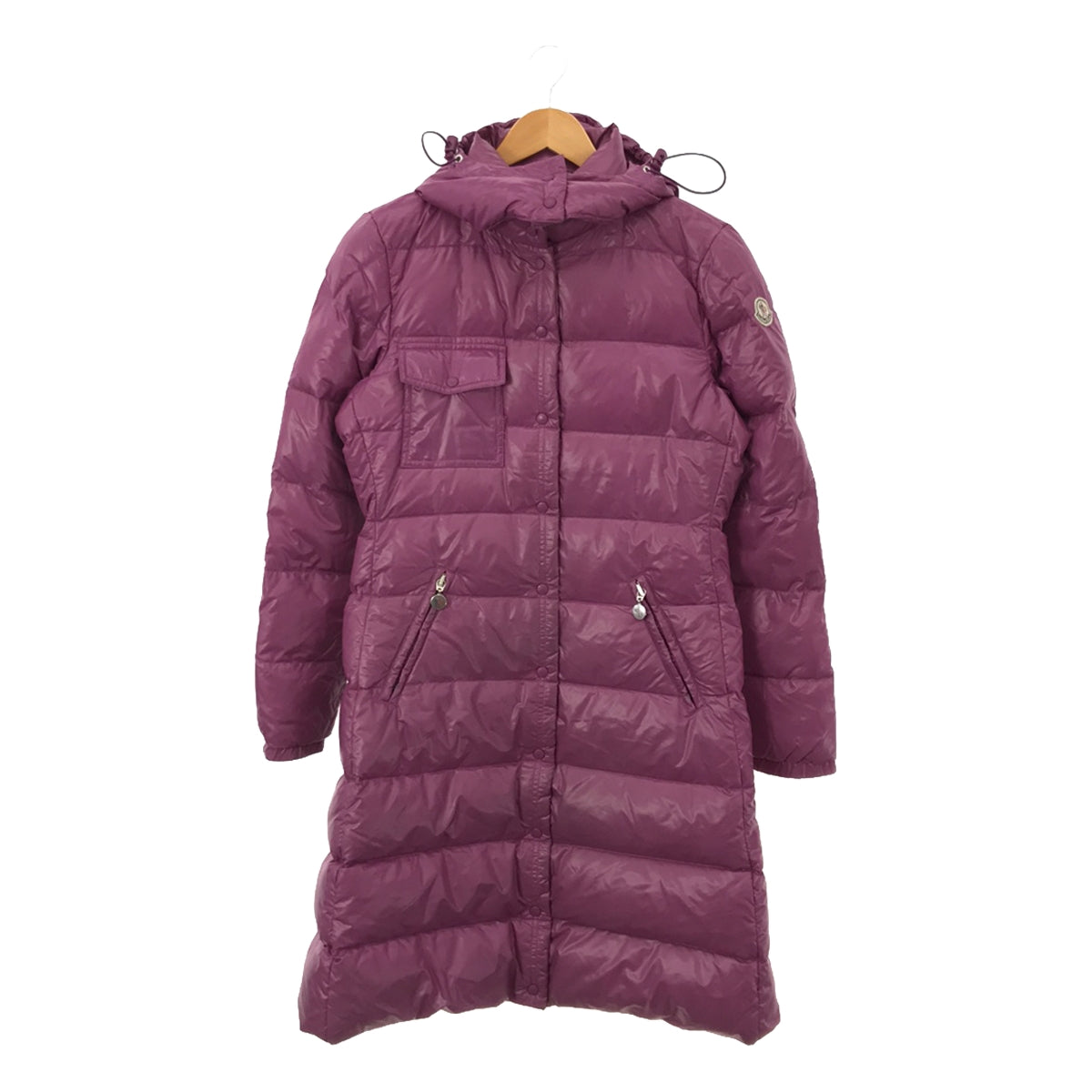 MONCLER / モンクレール | MEINA メイナ フーデッド ダウンコート | 1 | パープル | レディース – KLD