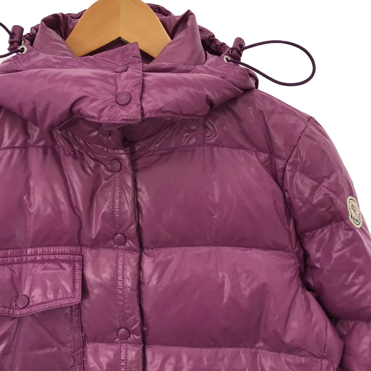 盟可伶 | MEINA 連帽羽絨大衣 | 1 |紫色 |女性的