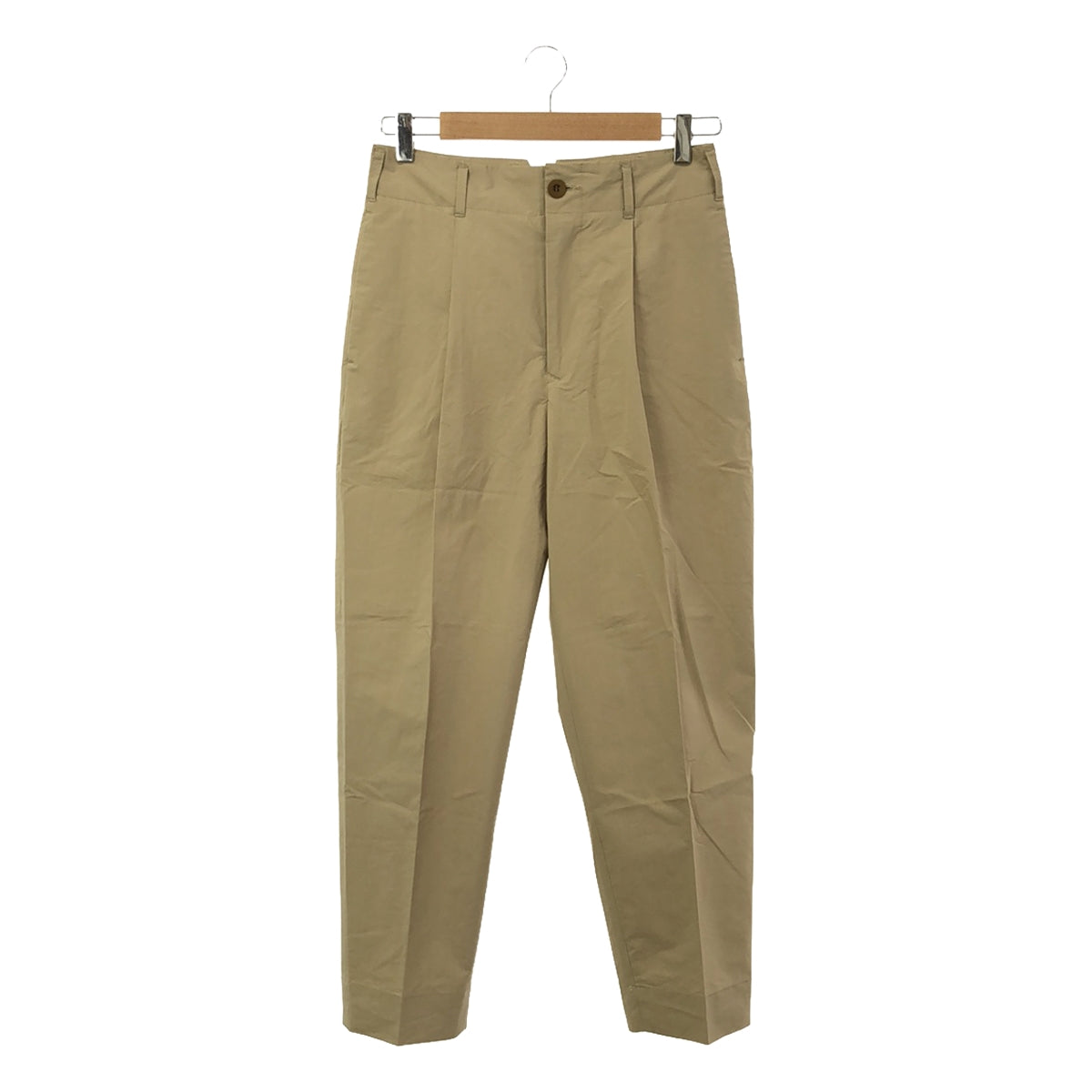 ASEEDONCLOUD / アシードンクラウド | WIDE TROUSERS コットン タックパンツ | – KLD