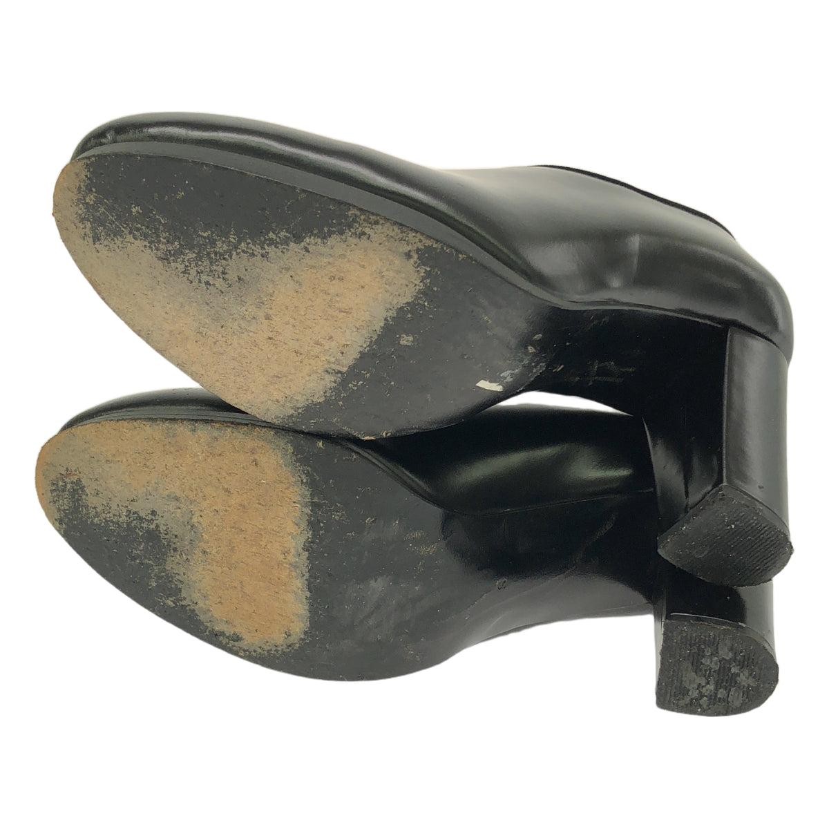 JUNYA WATANABE COMME des GARCONS / ジュンヤワタナベ | Vカット ヒール パンプス | S | ブラック | レディース