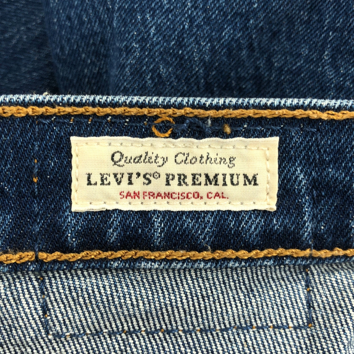 Levi's / リーバイス | 501 ORIGINAL CROPPED / 濃紺 デニムパンツ | 23 | レディース