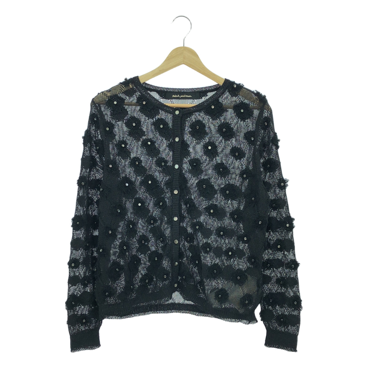 mina perhonen / mina perhonen | 2018SS | copains shell mesh cardigan | 40 | women's