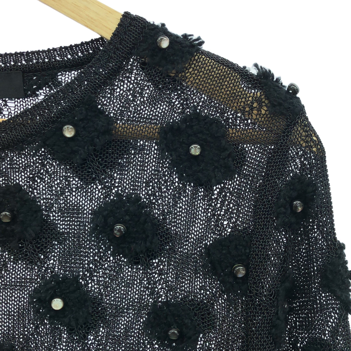 mina perhonen / mina perhonen | 2018SS | copains shell mesh cardigan | 40 | women's