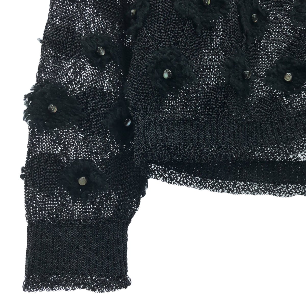 mina perhonen / mina perhonen | 2018SS | copains shell mesh cardigan | 40 | women's