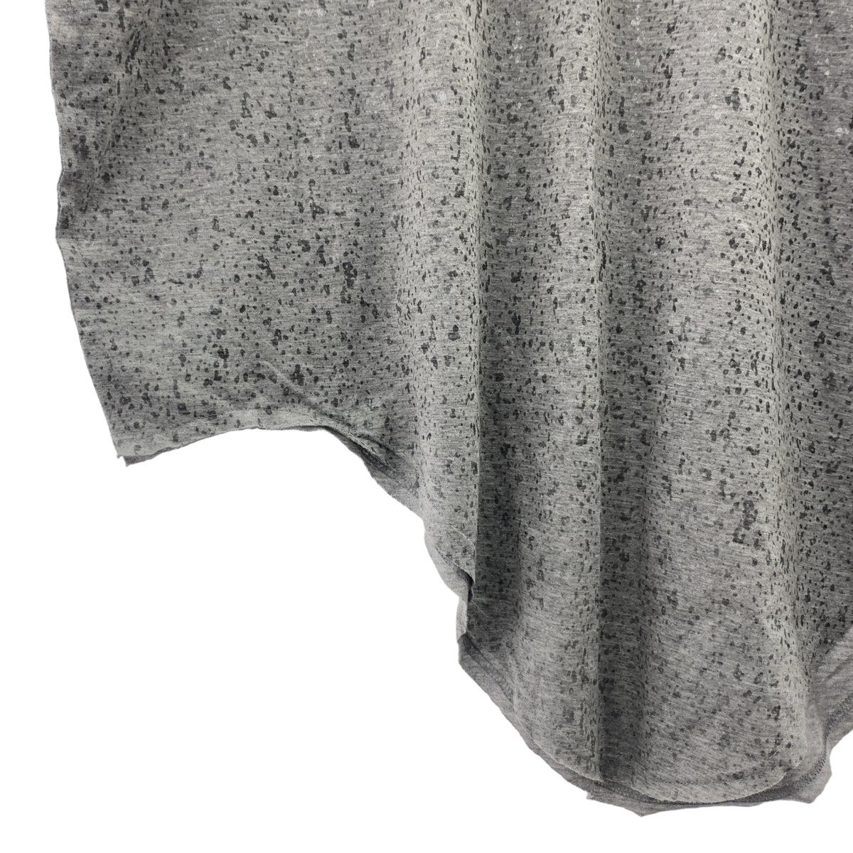 COMME des GARCONS | 2013SS | 不對稱印花長T卹剪裁與縫製 | S | 女款