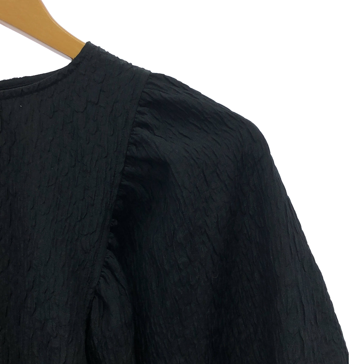 CITYSHOP / City Shop | 2023AW | VOLUME PUFF SLEEVE Puff Sleeve Blouse | Black | Women's