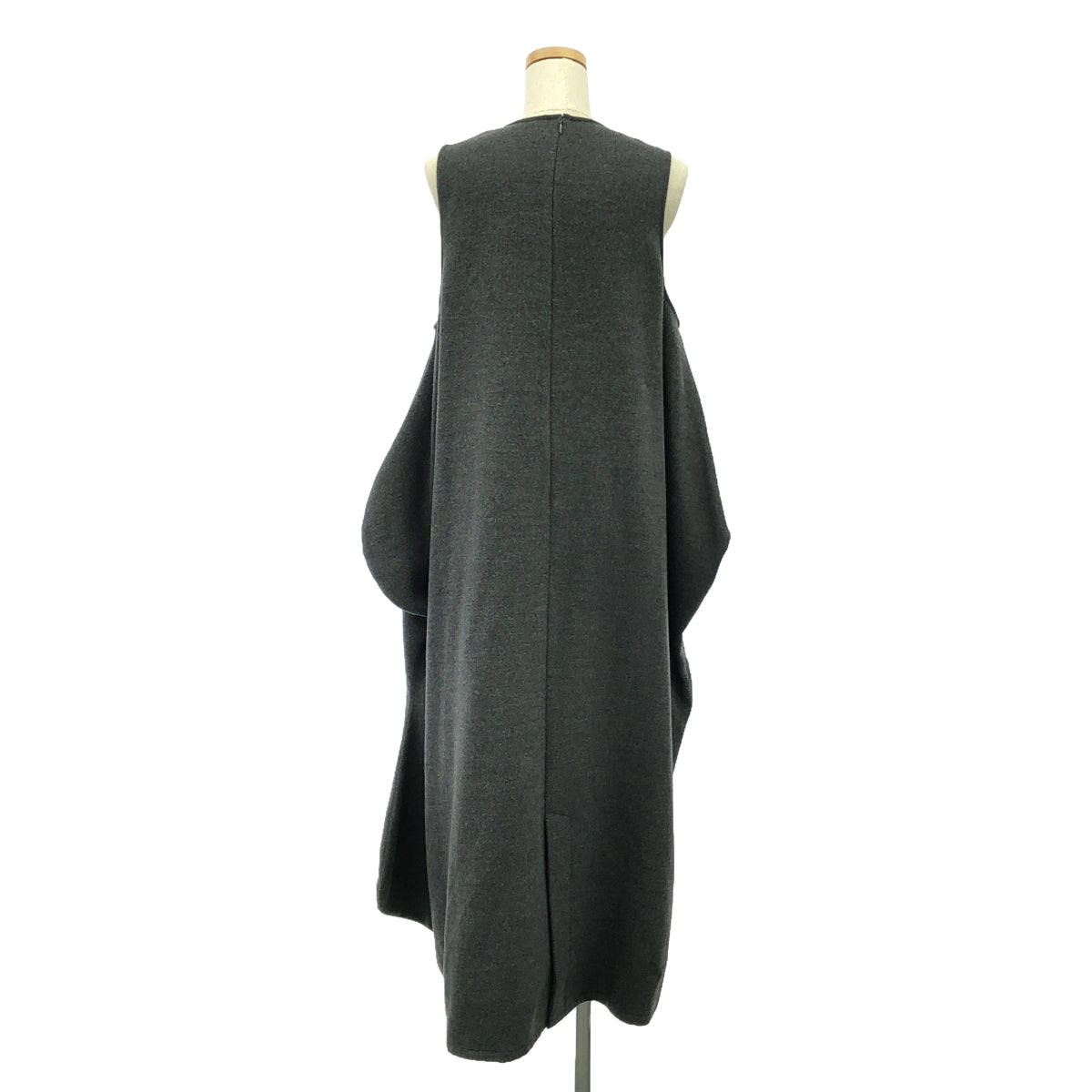 nagonstans / ナゴンスタンス | warm cocoon dress ウォーム 変形 ノースリーブ ドレス | M | レディース