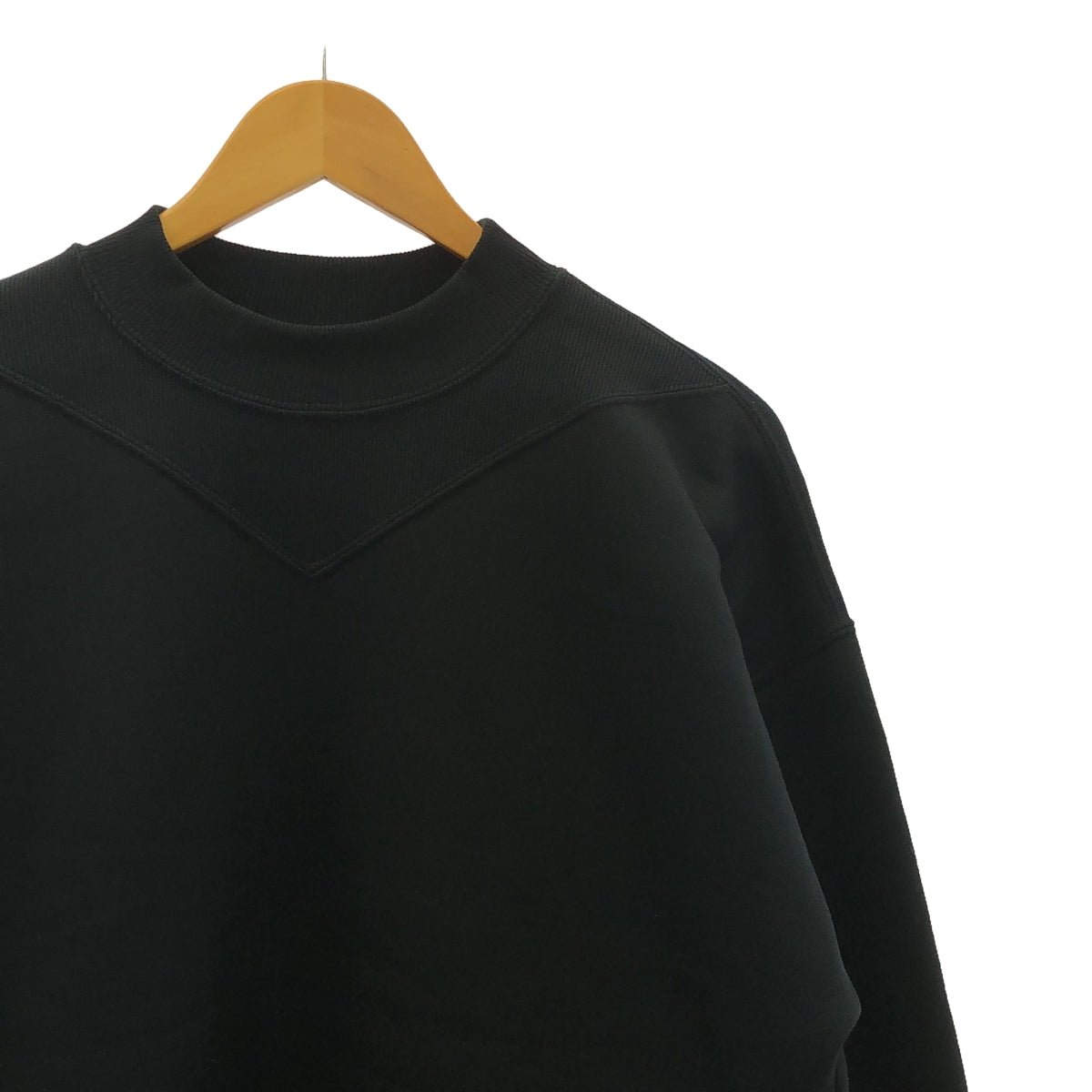 【美品】 JIL SANDER / ジルサンダー | 2024SS | スウェット プルオーバー | S | ブラック | メンズ
