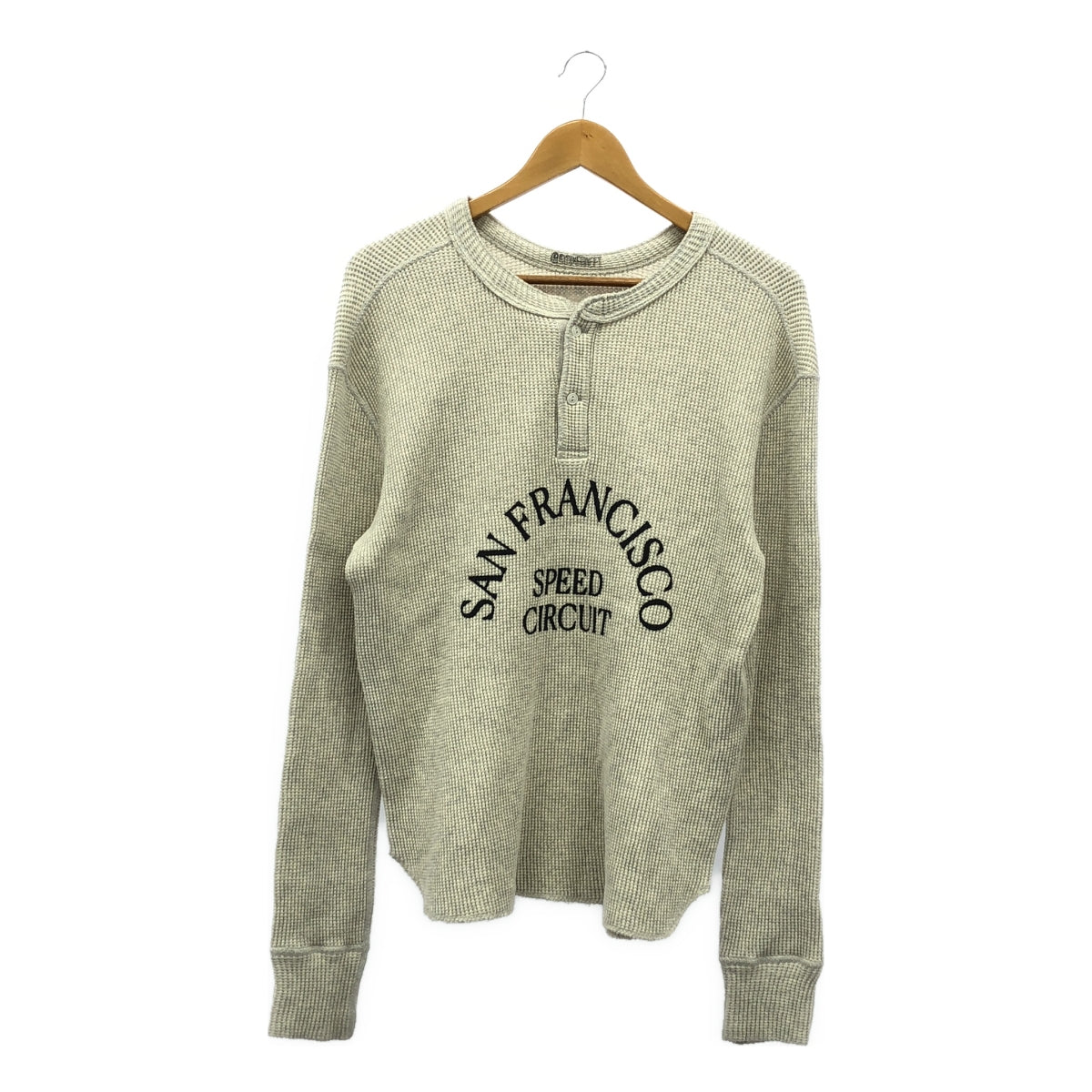 L'Appartement / アパルトモン | 【 GOOD GRIEF!/ グッドグリーフ 】 SFSC PRINTED HENLEY NECK TOP / サーマル ヘンリーネック カットソー | F | レディース