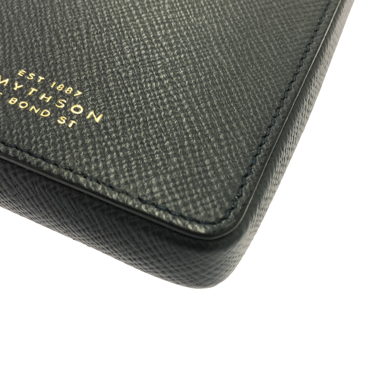 smythson / 스마이슨 | 가죽 체인 숄더 포셰트 가방 | 블랙 | 여성