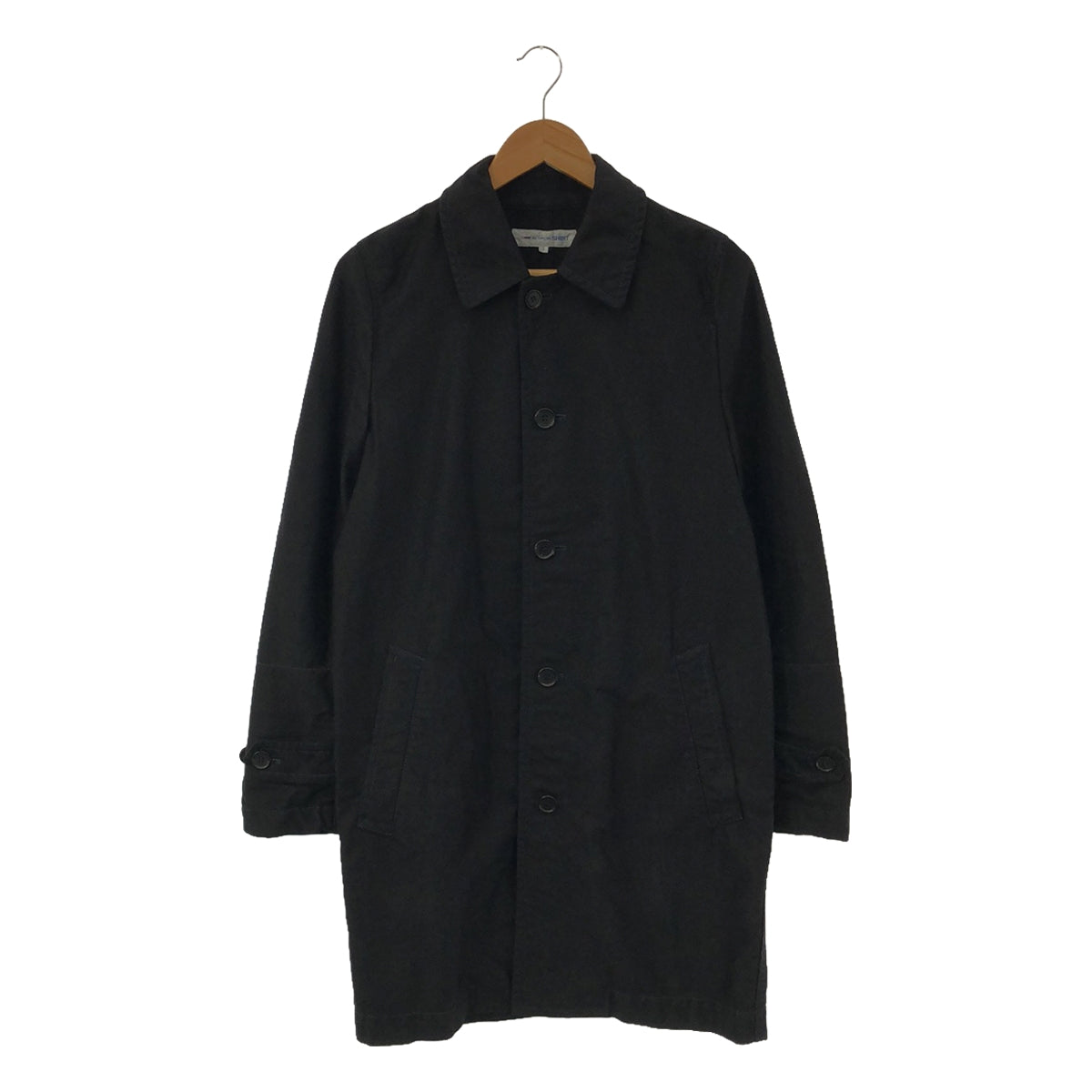 COMME des GARCONS SHIRT / コムデギャルソンシャツ | 製品加工 ステッチワーク シングル ステンカラーコート | – KLD