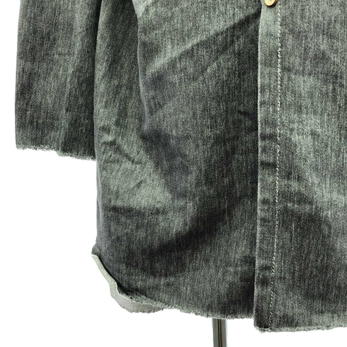 【美品】 ISABELLA STEFANELLI / イザベラステファネリ | Vivian denim coat デニムコート | グレー | レディース