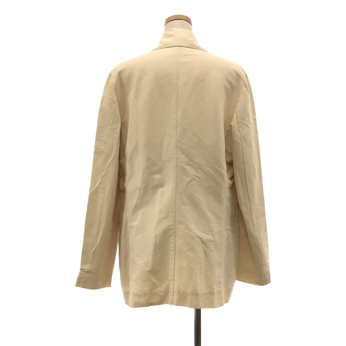 HaaT ISSEY MIYAKE |和紙彈性雙層外套 | M |米色 |女性的