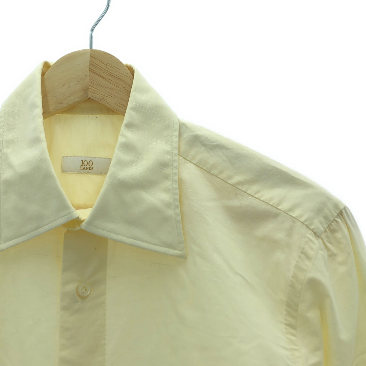 100HANDS / Hundred Hands | Gold Line Cotton Full Hand Shirt | 39 | Men's