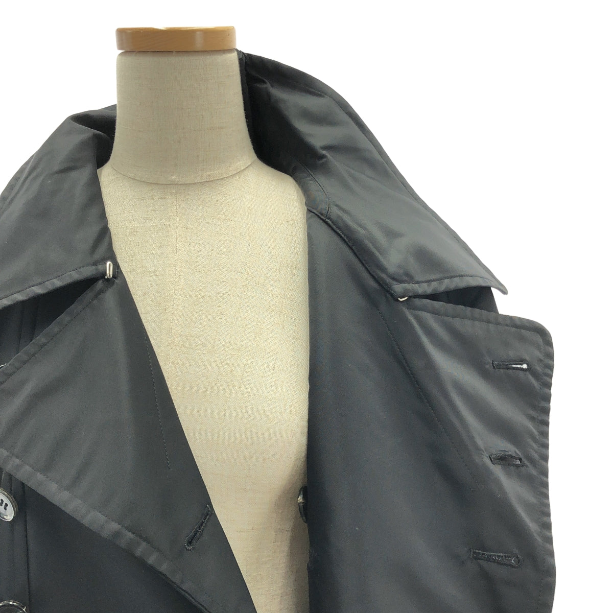 COMME des GARCONS / コムデギャルソン | 2009SS | 再構築 プリーツ ロングコート | XS | レディース