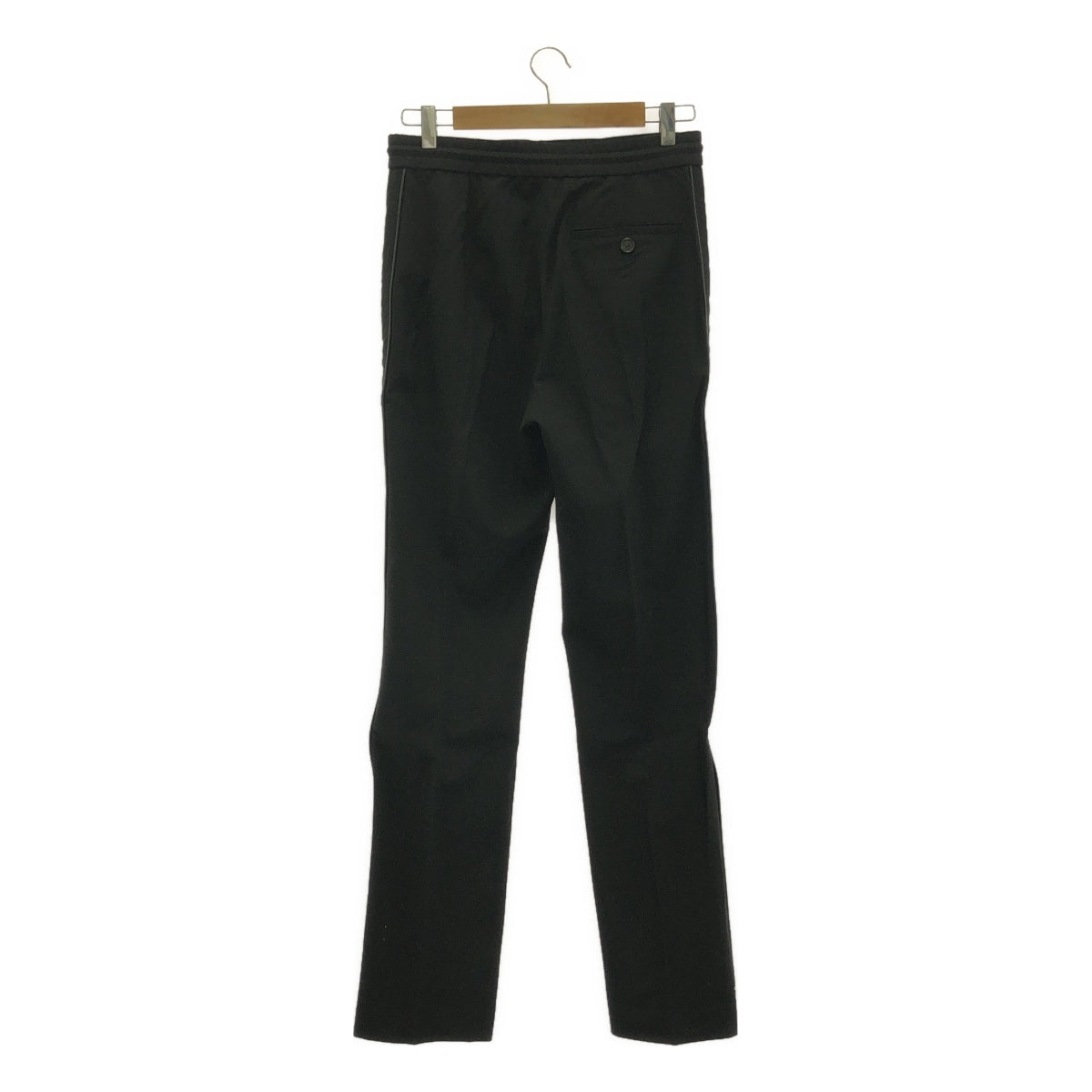 LOEWE | 2023AW | TRACKSUIT TROUSERS Sideline Leather Piping Track Pants | 46 | Men's