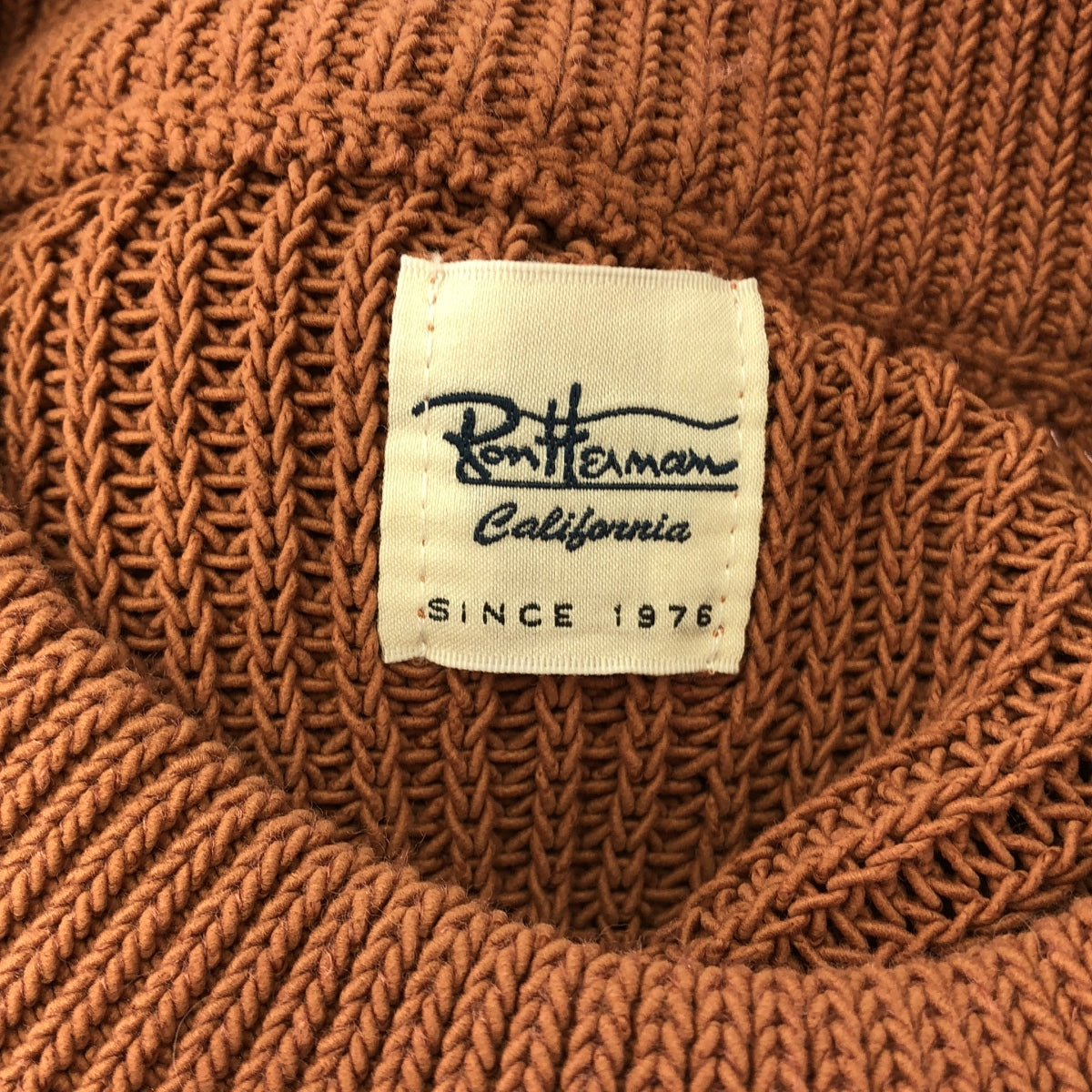 羅恩赫爾曼 |棉質圓領針織衫 | XS |粉紅米色 |女性的