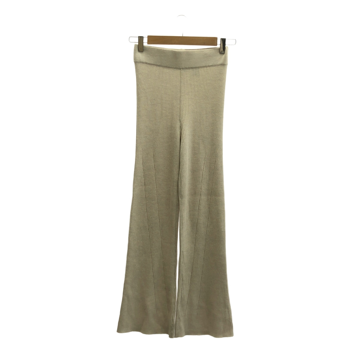 Ron Herman / Ron Herman | × TEN 特製羊毛羅紋針織褲 | XS | 米色 | 女款