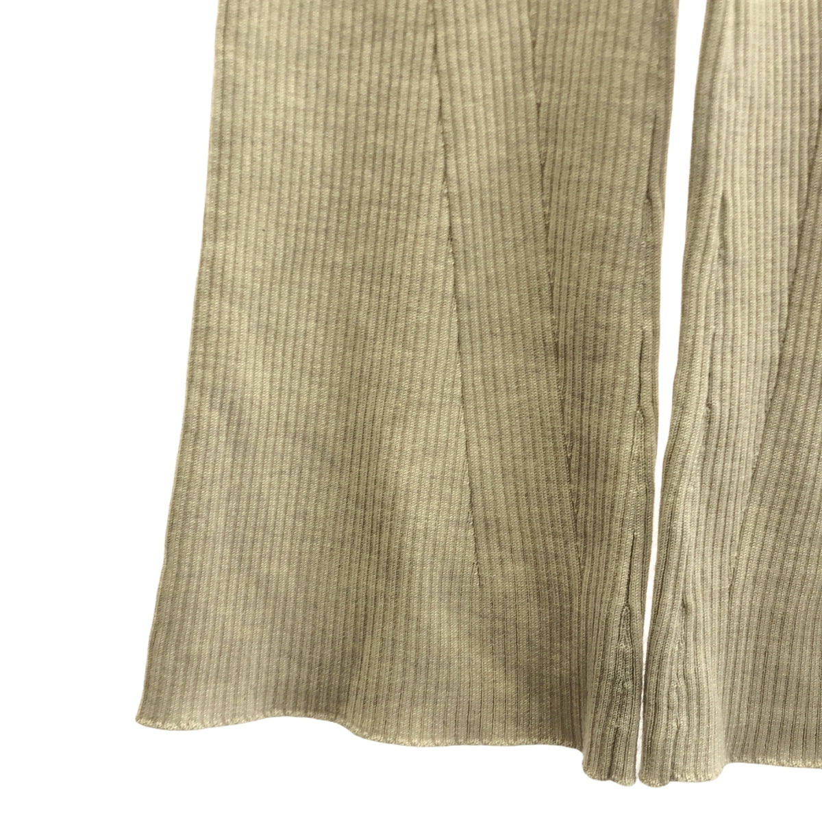 Ron Herman / Ron Herman | × TEN 特製羊毛羅紋針織褲 | XS | 米色 | 女款