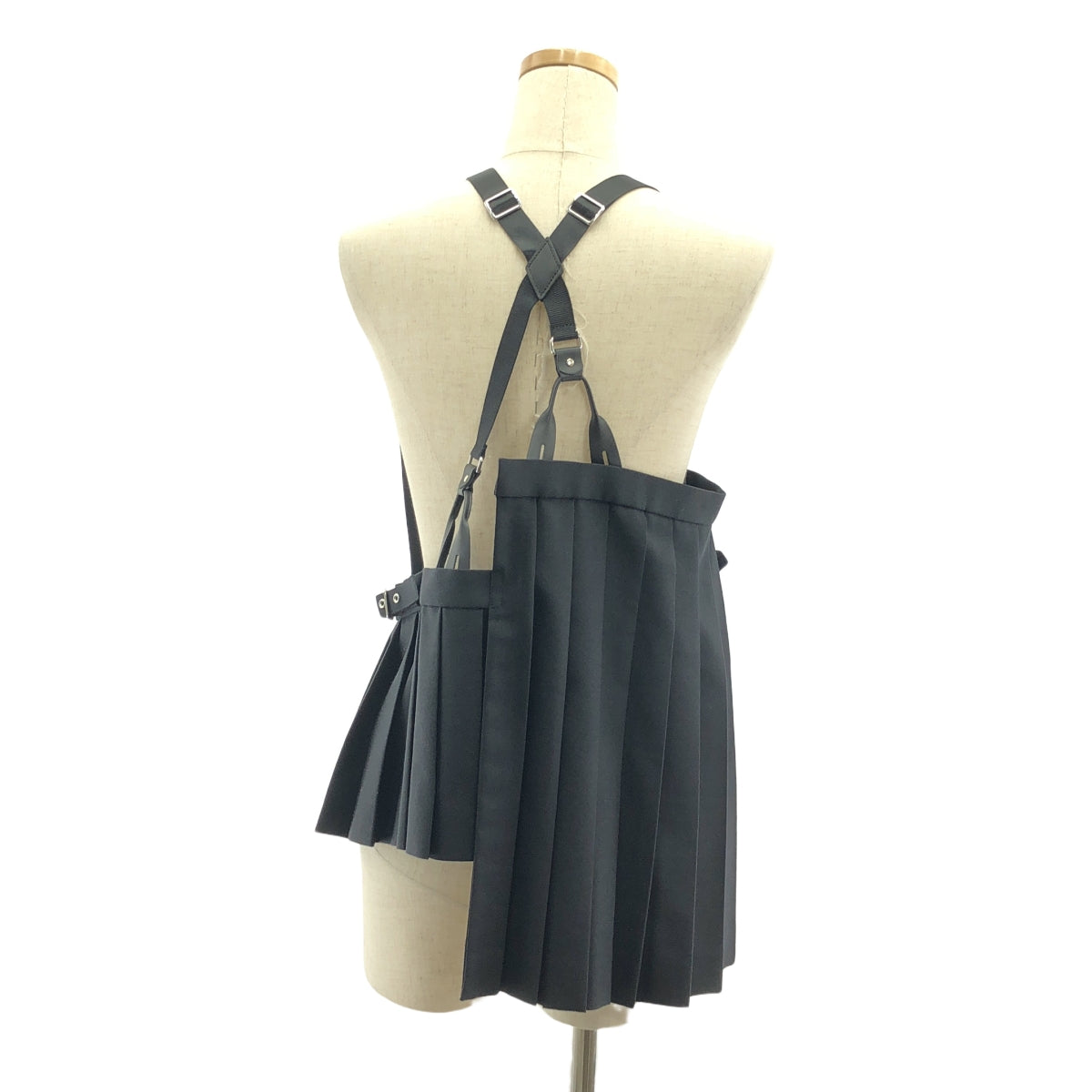 noir kei ninomiya / ノワールケイニノミヤ | 2024SS | プリーツ アシンメトリー ハーネス | S | レディース