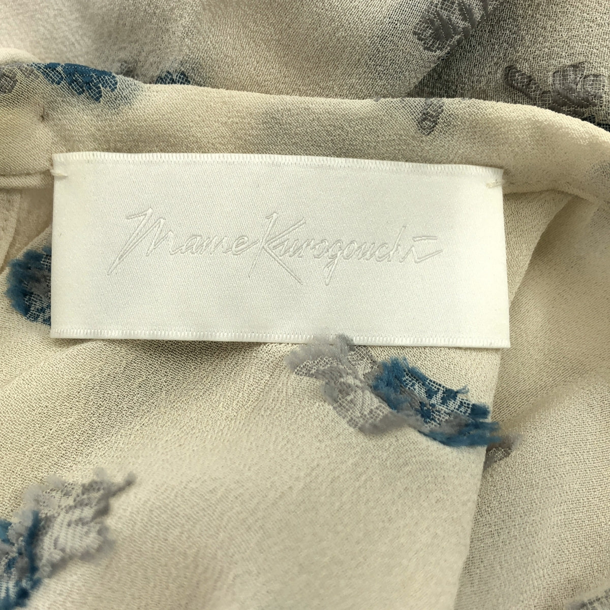 Mame Kurogouchi / マメクロゴウチ | 2021SS | Tunic With Small Flower Embroidery ブラウス | 1 | レディース