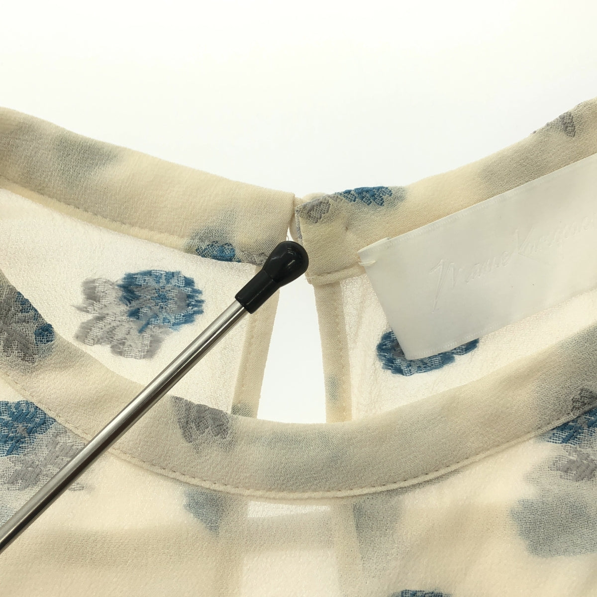 Mame Kurogouchi / マメクロゴウチ | 2021SS | Tunic With Small Flower Embroidery ブラウス | 1 | レディース