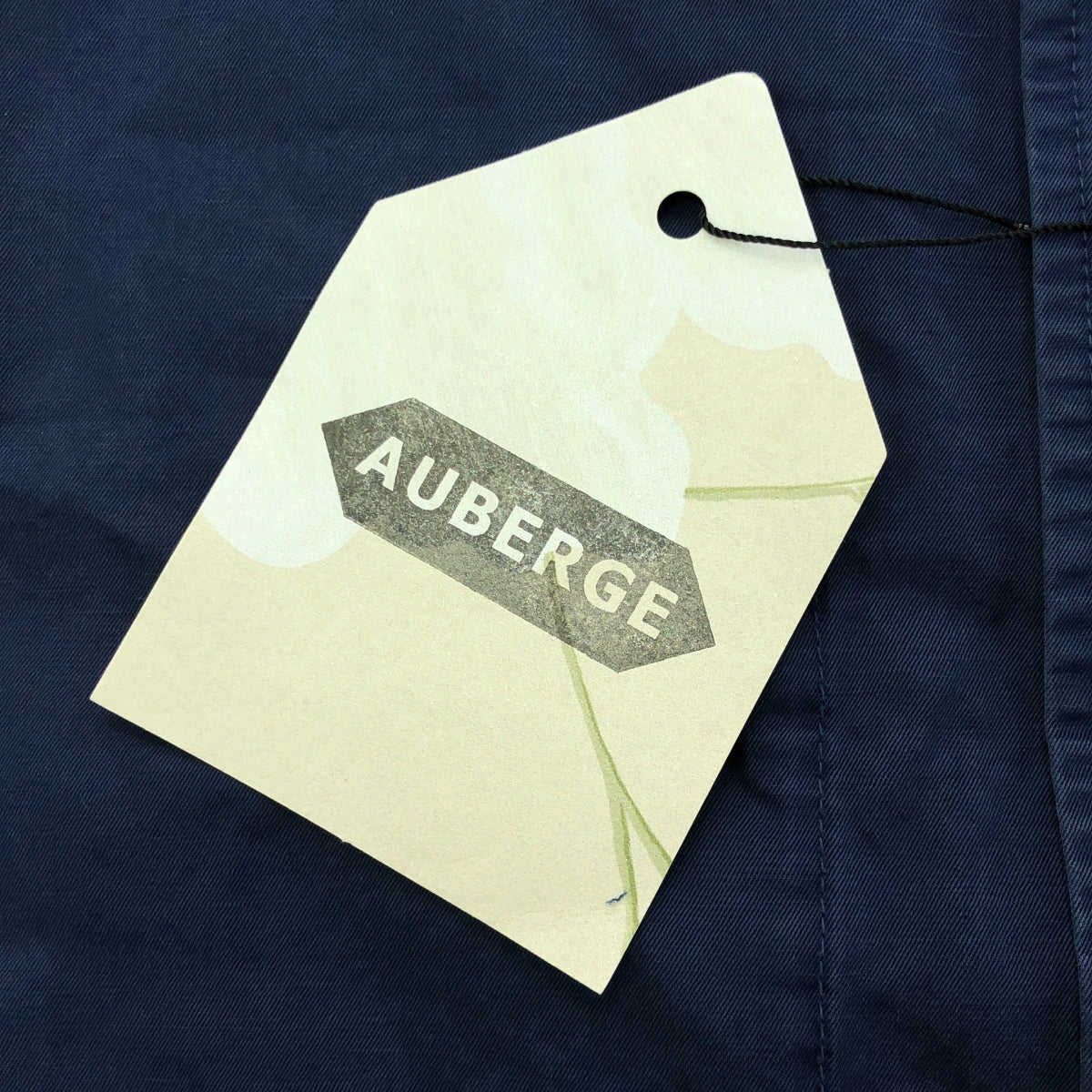 AUBERGE / オーベルジュ | QUARTIER LATIN フォレスティエール リネンコットン 製品染め ジャケット | 44 | メンズ