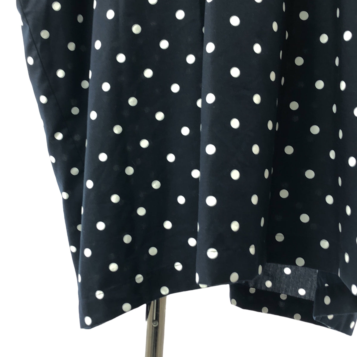 COMME des GARCONS COMME des GARCONS / 콤콤 | 2018SS | 세척 가공 도트 라운드 컬러 원피스 | S | 여성