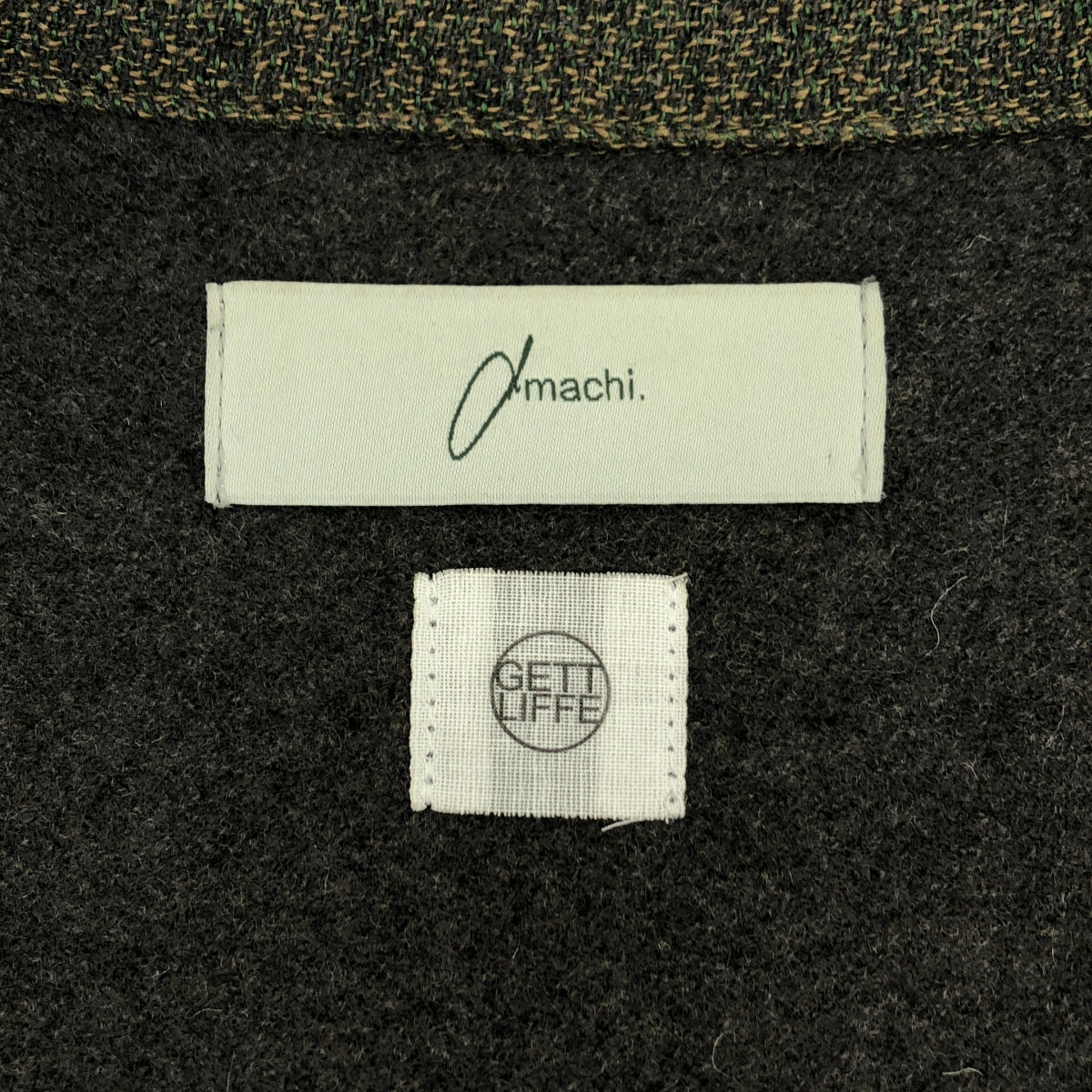 amachi. / Amachi | 2022AW | × Elise Gettliffe / Collection 011 Vertical Concept / Tweed Jacket | 4 | Men's