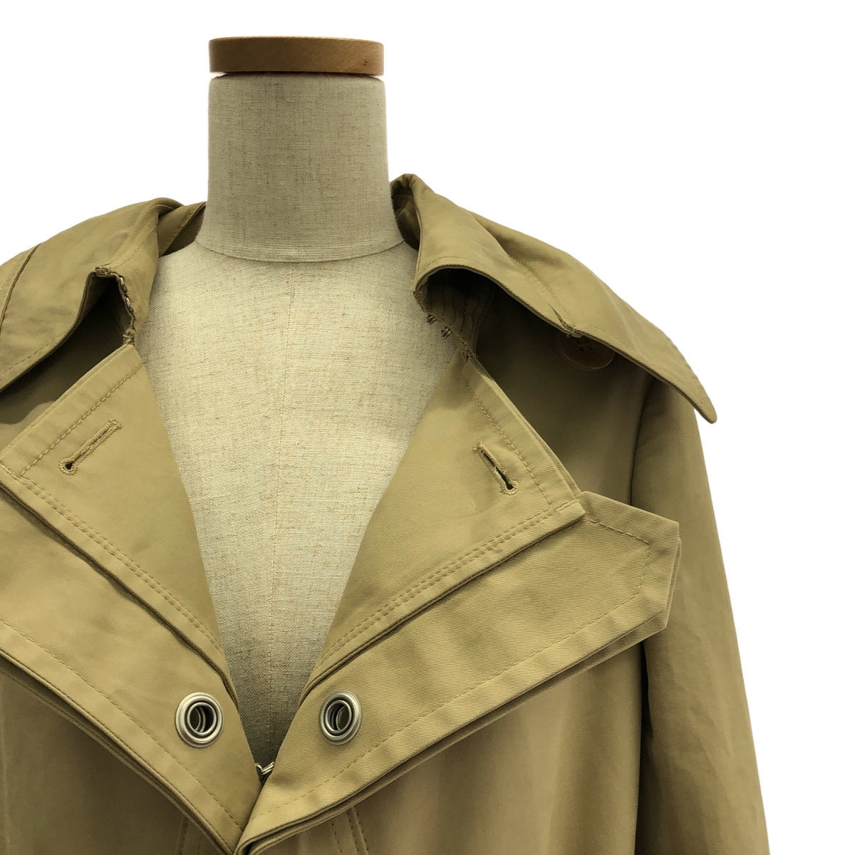 JUNYA WATANABE COMME des GARCONS / ジュンヤワタナベ | 2006SS | ベルト 捻じれカラー トレンチコート | S | レディース