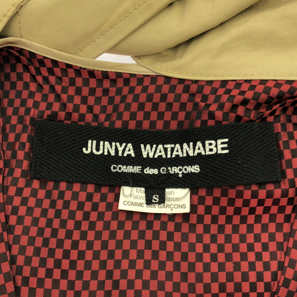 JUNYA WATANABE COMME des GARCONS / ジュンヤワタナベ | 2006SS | ベルト 捻じれカラー トレンチコート | S | レディース