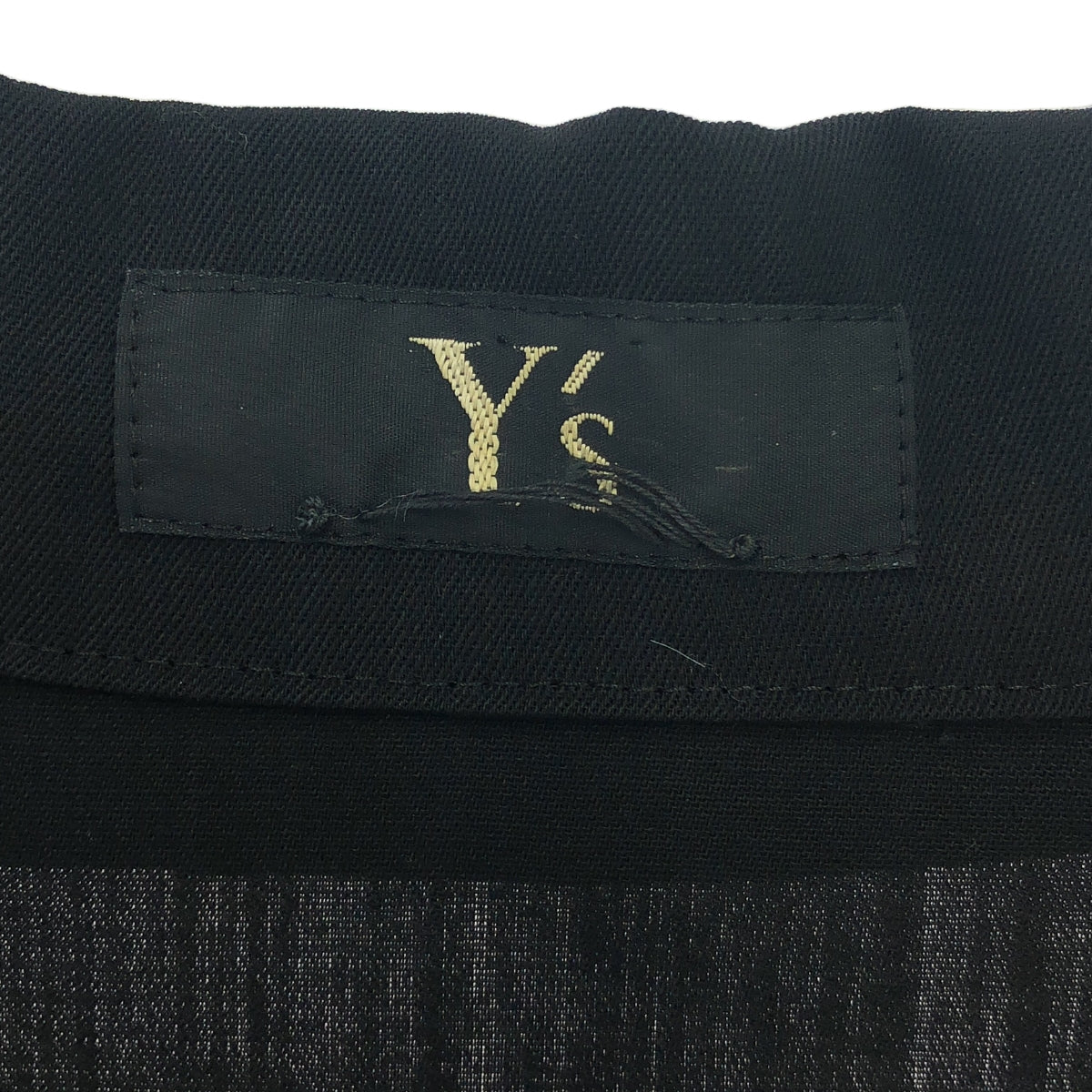 Y's / ワイズヨウジヤマモト | ウール ボタンレス シャツ ジャケット |