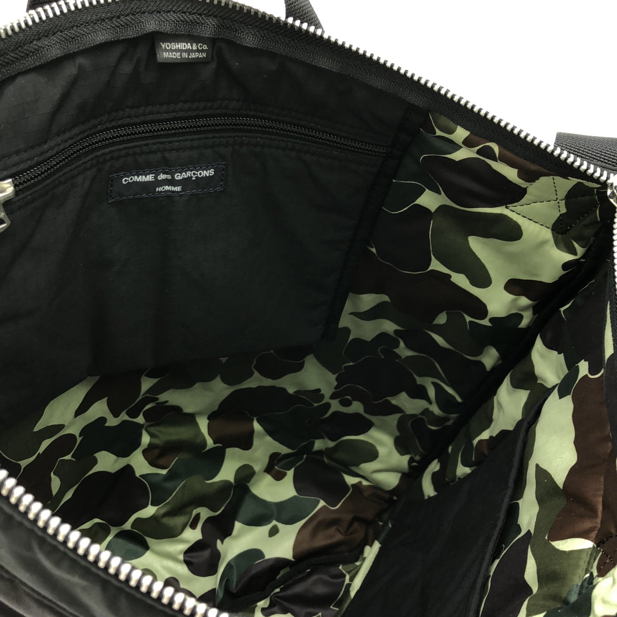 COMME des GARCONS HOMME / 컴데 갤슨 옴므 | 2024AW | ×PORTER / 포터 코듀라 나일론 패치워크 숄더백 |
