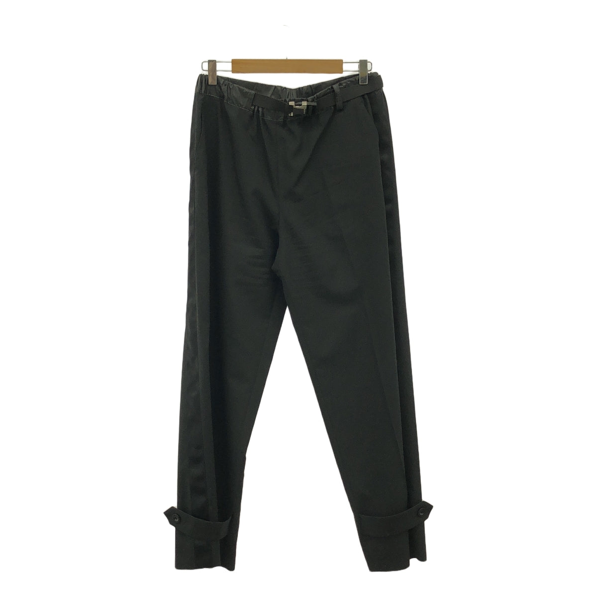 sacai / サカイ | 2022AW | Suiting Pants / スーチング サイドライン ベルテッド パンツ | 2 | レディース