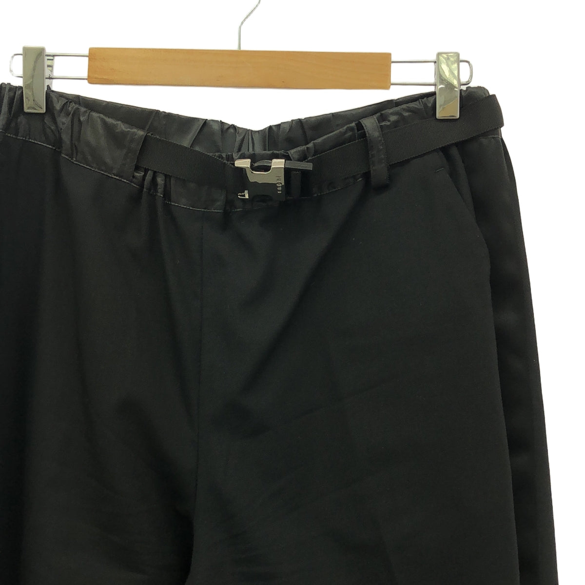 sacai / サカイ | 2022AW | Suiting Pants / スーチング サイドライン ベルテッド パンツ | 2 | レディース