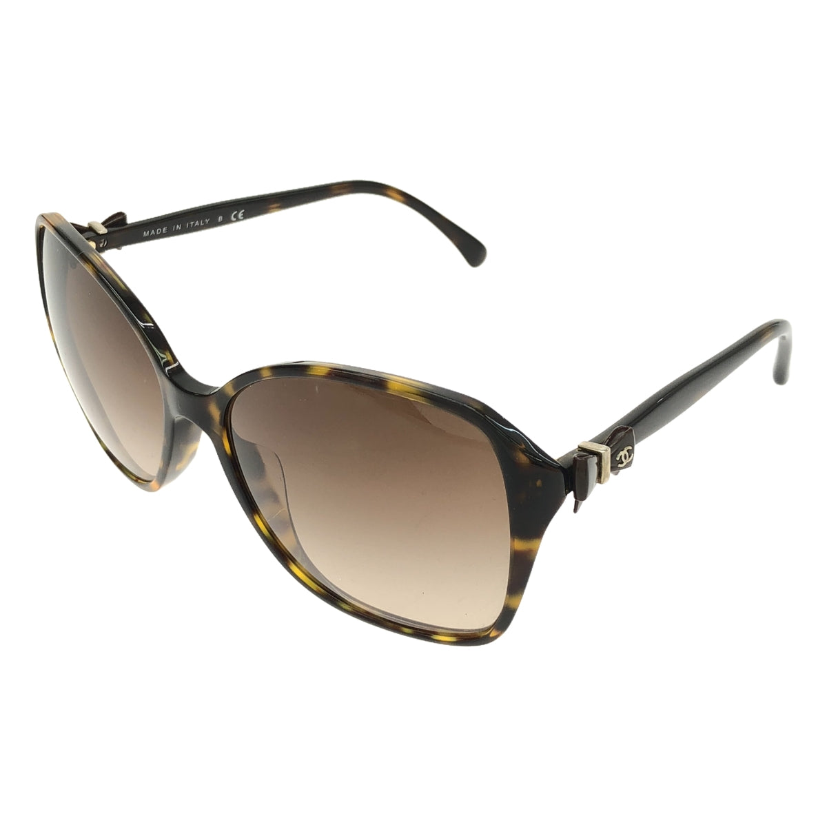 CHANEL / Chanel | Coco Ribbon Tortoiseshell Frame Sunglasses | 58□16-135 | Brown | Women's