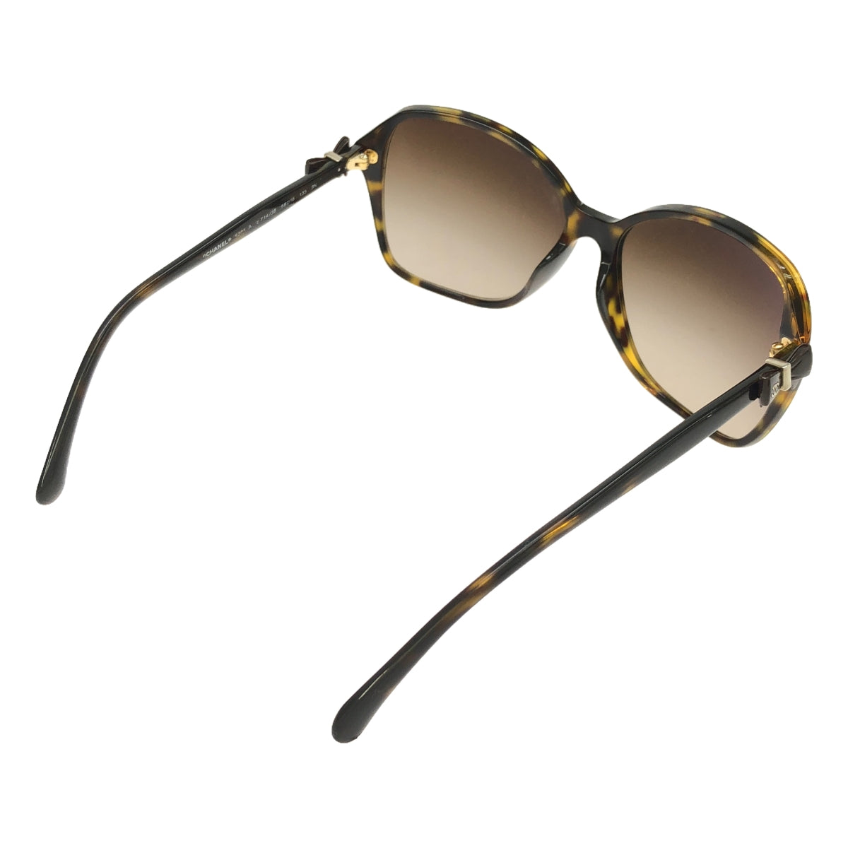 CHANEL / Chanel | Coco Ribbon Tortoiseshell Frame Sunglasses | 58□16-135 | Brown | Women's