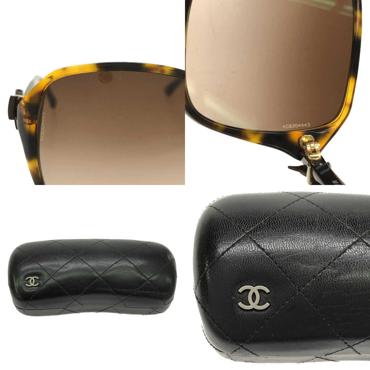 CHANEL / Chanel | Coco Ribbon Tortoiseshell Frame Sunglasses | 58□16-135 | Brown | Women's