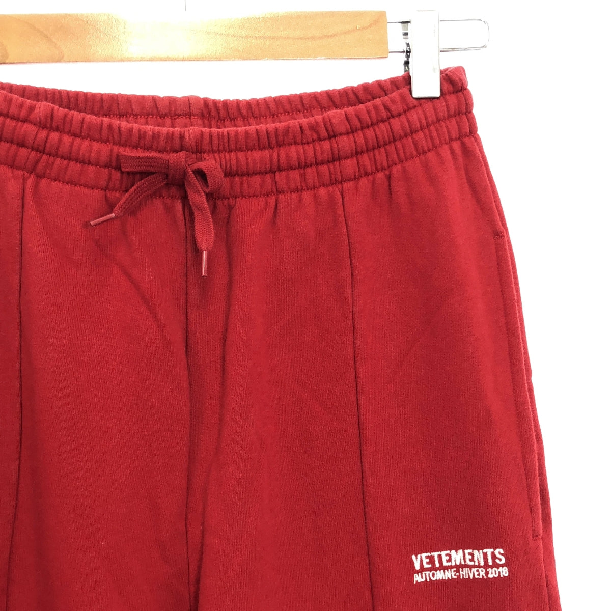 VETEMENTS / ヴェトモン | Push Up Jogging Pants / ドローストリング ロゴ スウェット イージーパンツ | M |