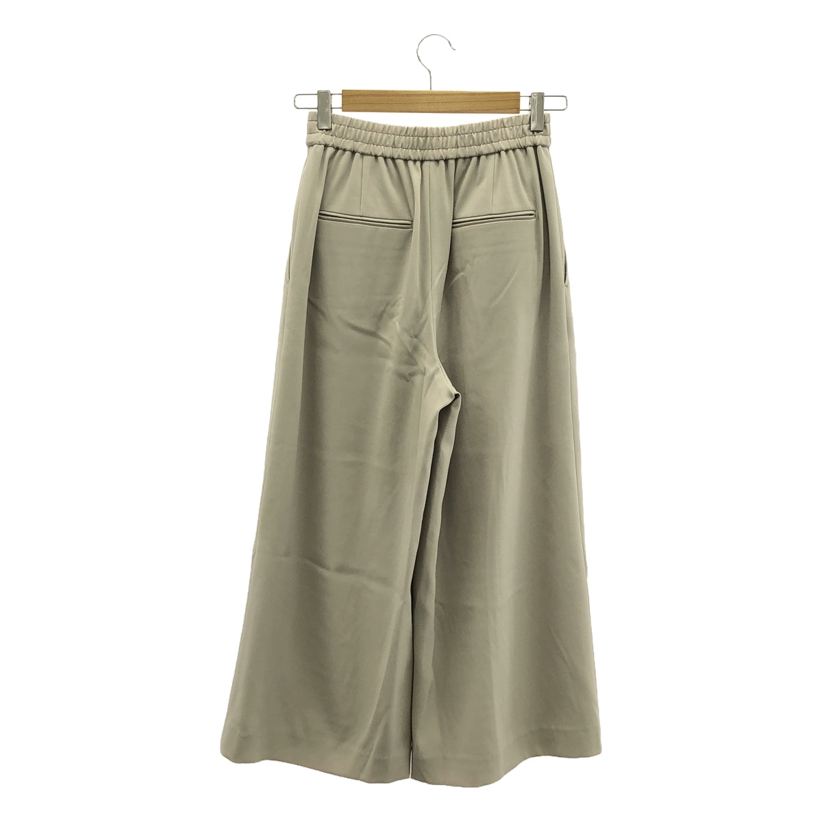 BEIGE, / Beige | CINDY Wide Pants | 2 | Light Gray | Women's
