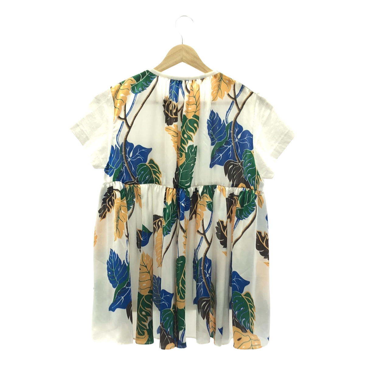 sacai / サカイ | × SUN SURF 異素材切替え カットソー | 2 | レディース