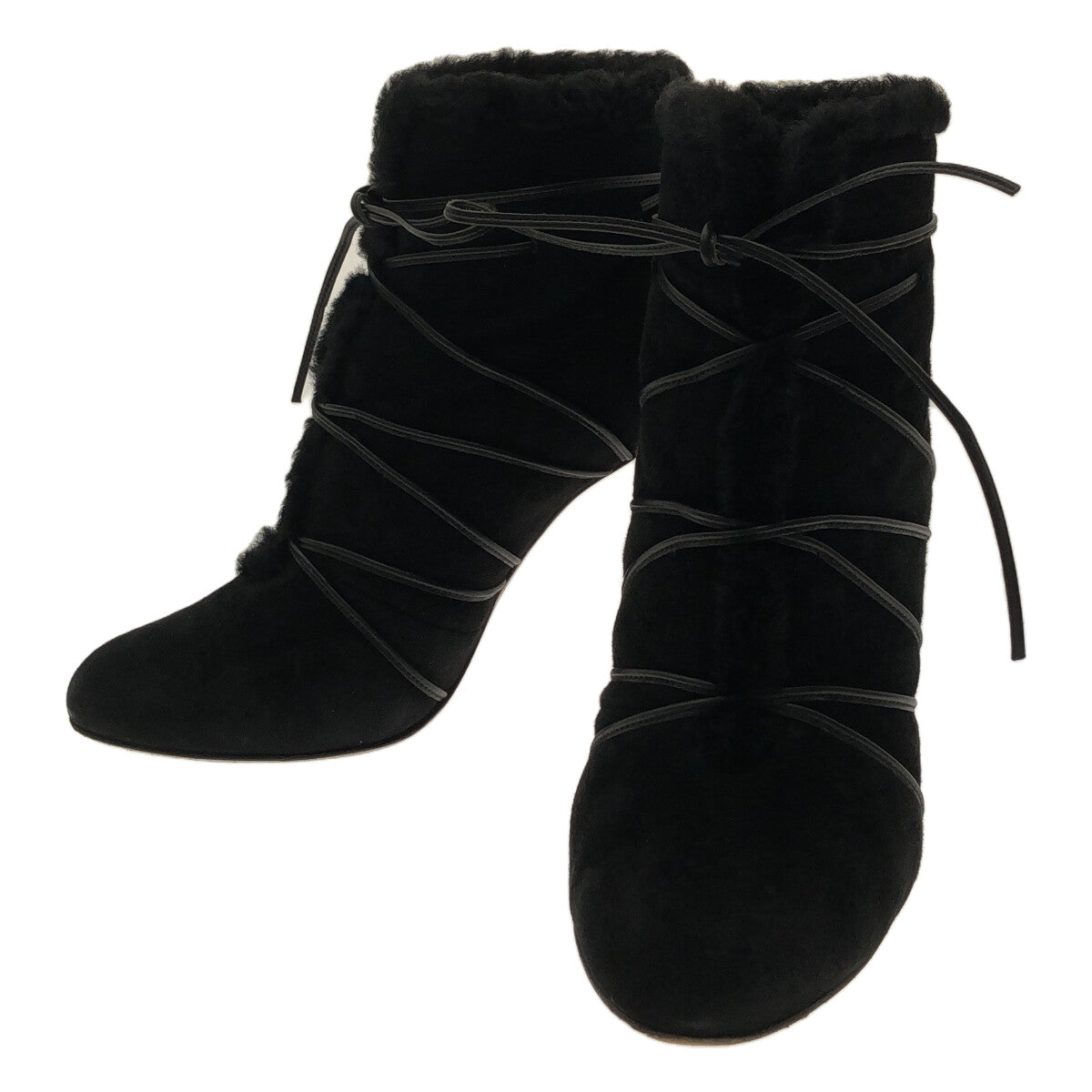 詹維托羅西 |繫帶短靴 | 36 1/2 |黑色 |女性的